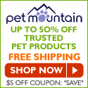 Free Shipping  + Up to 50% Off at PetMountain.com
