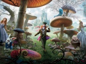 Alice in Wonderland Wallpaper - 2010 Disney