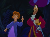 Disney Wallpaper - Wendy & Captain Hook