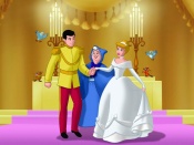 Disney Wallpaper: Cinderella and Prince Charming
