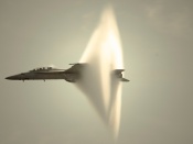 FA/18 Sonic Boom Wallpaper