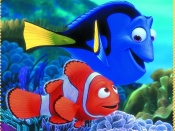 Finding Nemo - Marlin and Dory Wallpaper