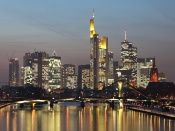 Frankfurt am Main Skyline Wallpaper
