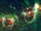 Heart and Soul Nebulae - Space Wallpaper