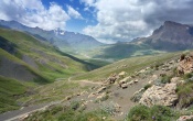 Khinalug Valley in Azerbaijan