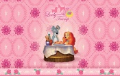 Lady and the Tramp in Pink