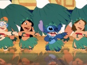 Lilo & Stitch Hula Wallpaper