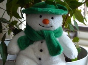 Mr. Snowman Wallpaper