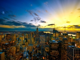 New York Cityscape Wallpaper (click to view)