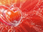 Valentine Hearts Wallpaper