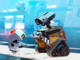 Wall-E and Mo - Disney Wallpaper (click to view)
