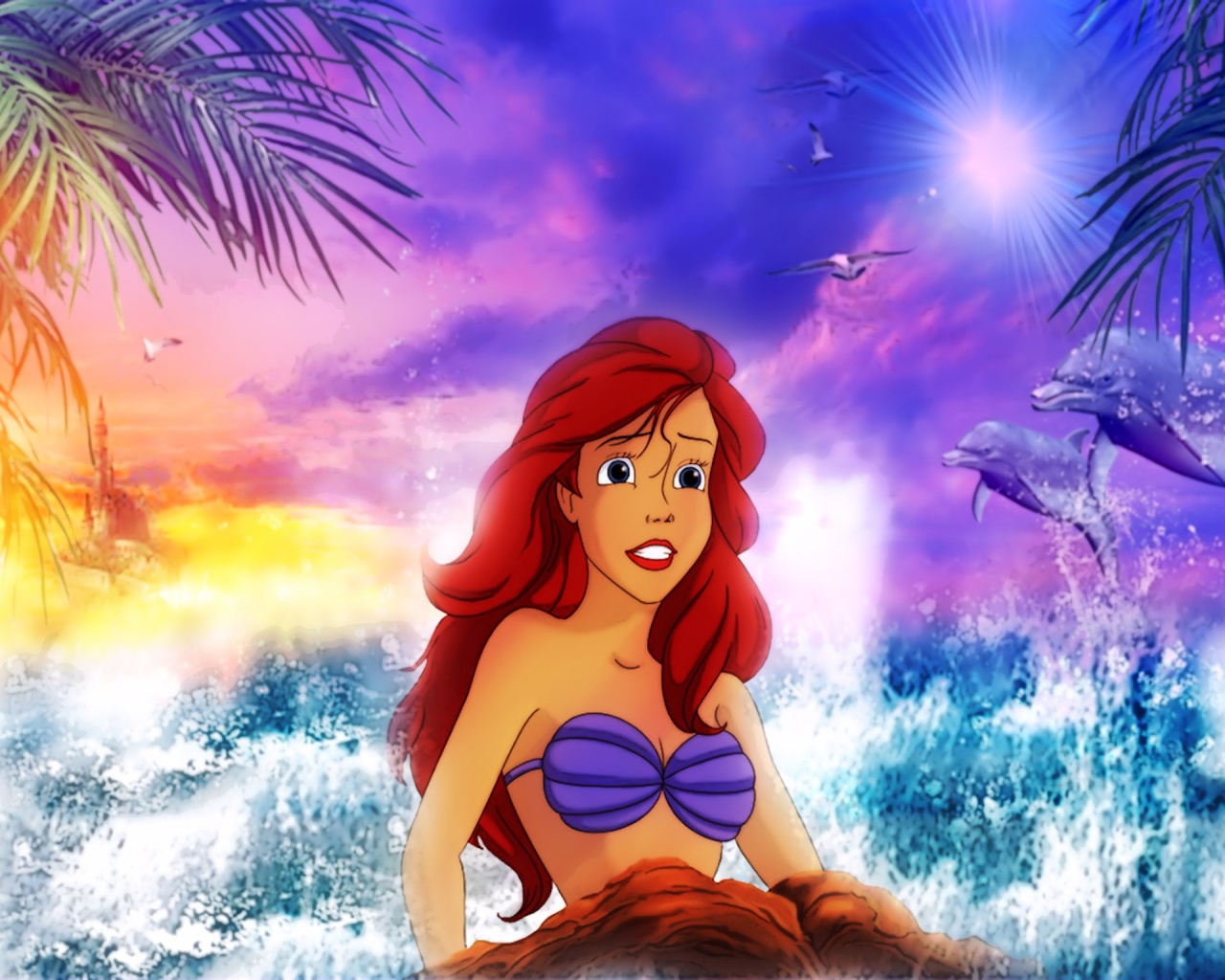 Disney Wallpaper - Ariels Dream