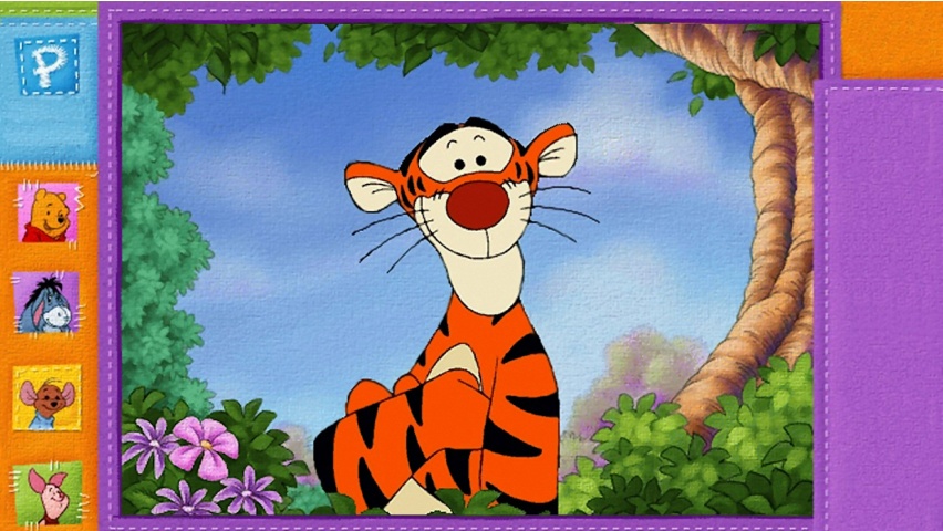 Tigger Wallpaper - Patchwork